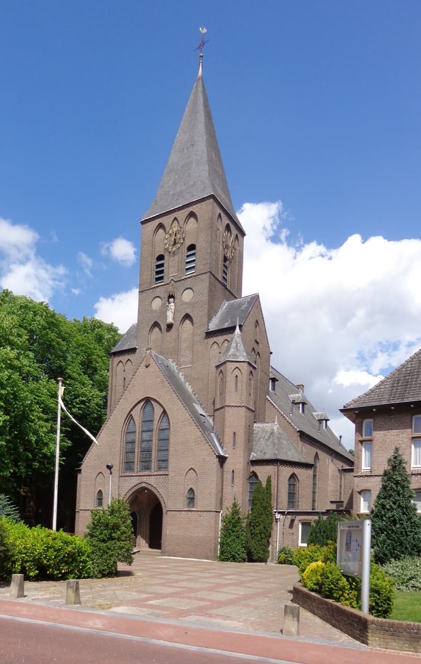 De Sint-Josephkerk in Hooglanderveen
