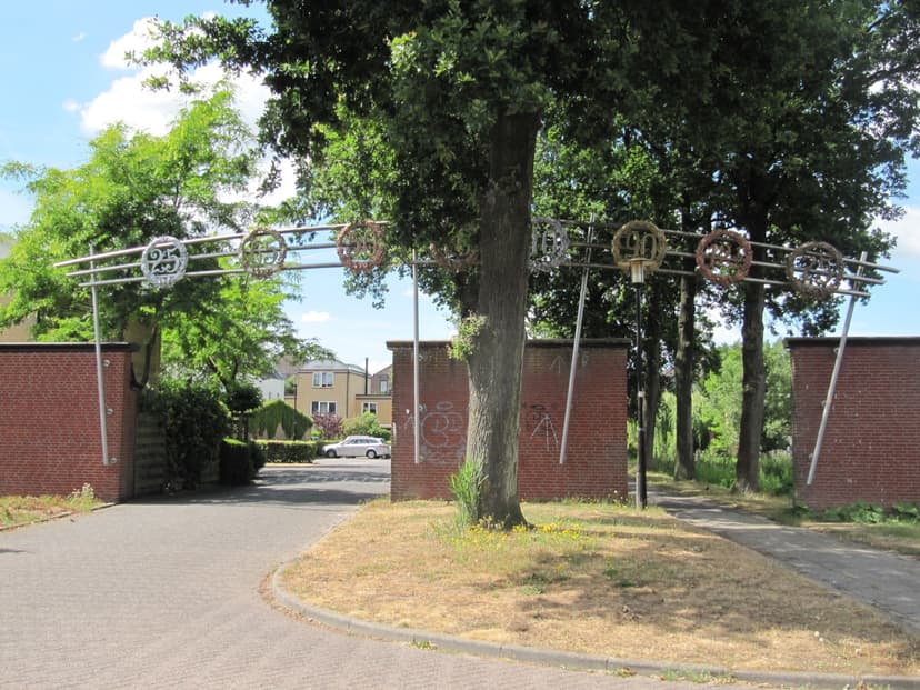 De Jubelpoort, een kunstwerk in de Verborgen Zone van Kattenbroek