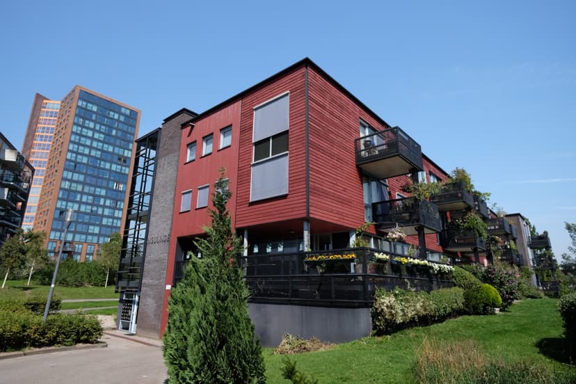 Appartementen bij de Stadstuin in Nieuwland, Amersfoort
