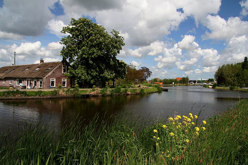Boerderij aan de Kromme Mijdrecht bij De Hoef